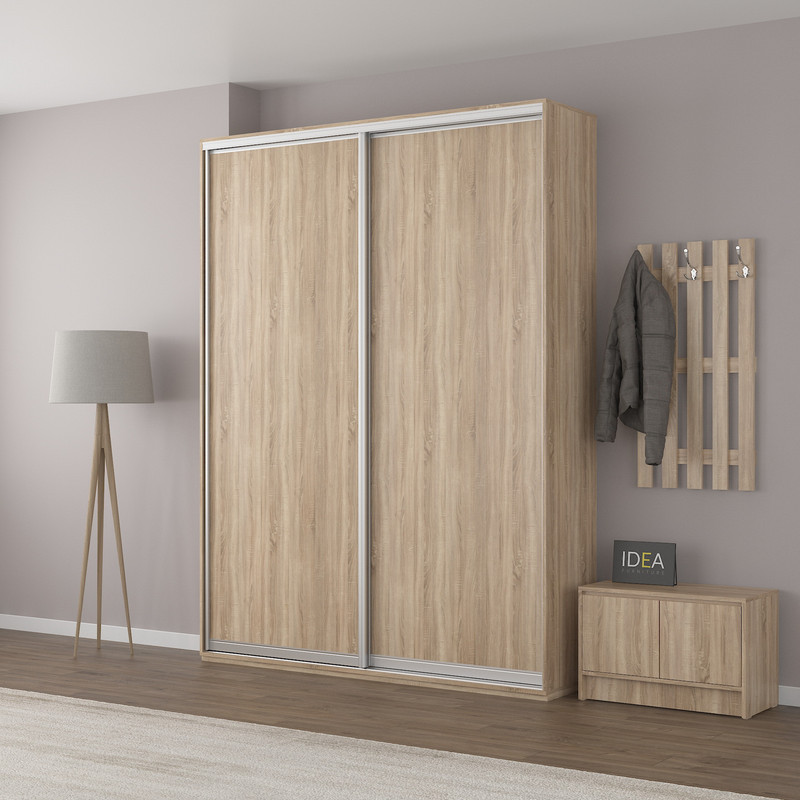 Шафа-купе IDEA серія 8 180 x 60 x 240 см Дуб Сонома