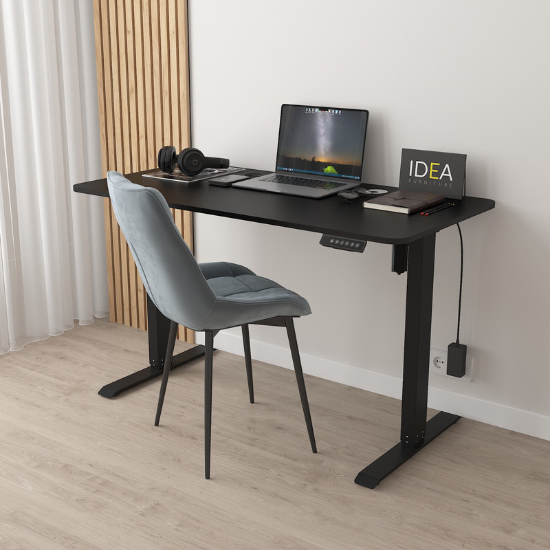 Стіл з електрорегулюванням висоти Е-1, 120×60 см