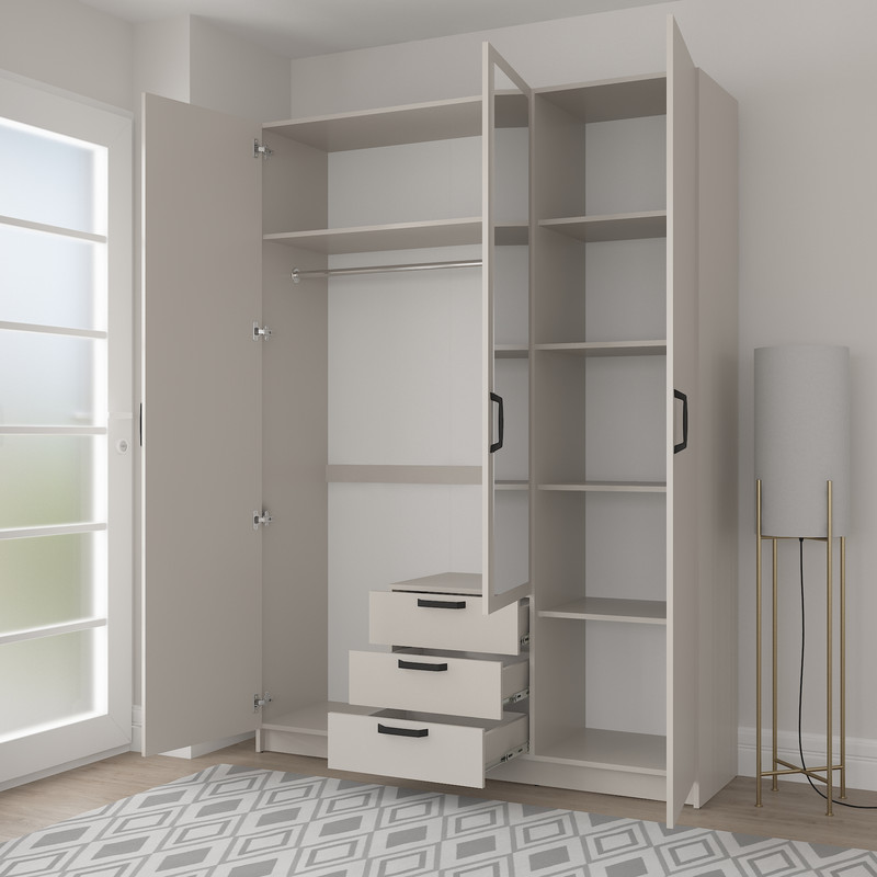 Шафа розпашна із дзеркалом Д-119