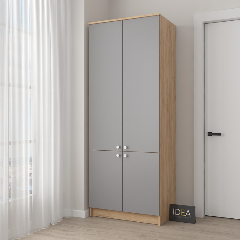 Шафа  для одягу IDEA 80см Д-100