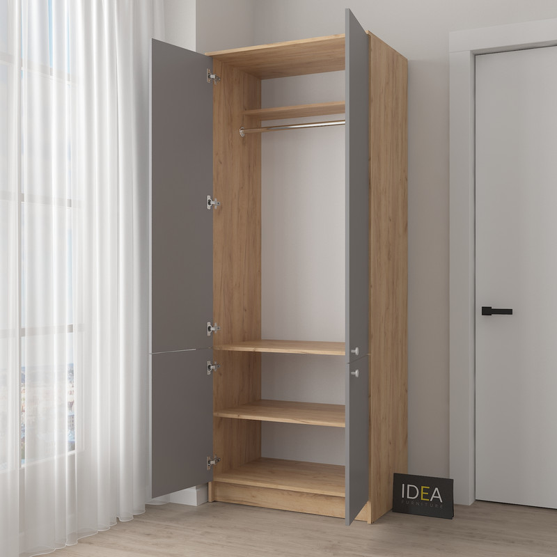Шафа  для одягу IDEA 80см Д-100