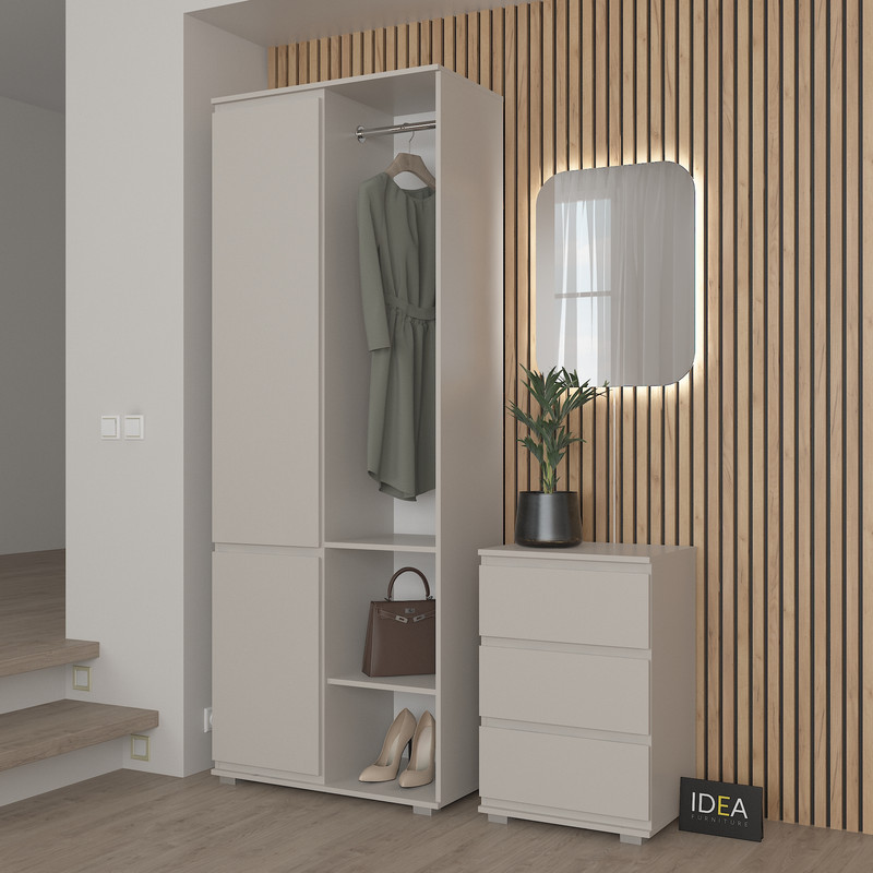 Прямокутне дзеркало з підсвіткою В-28, 65х50