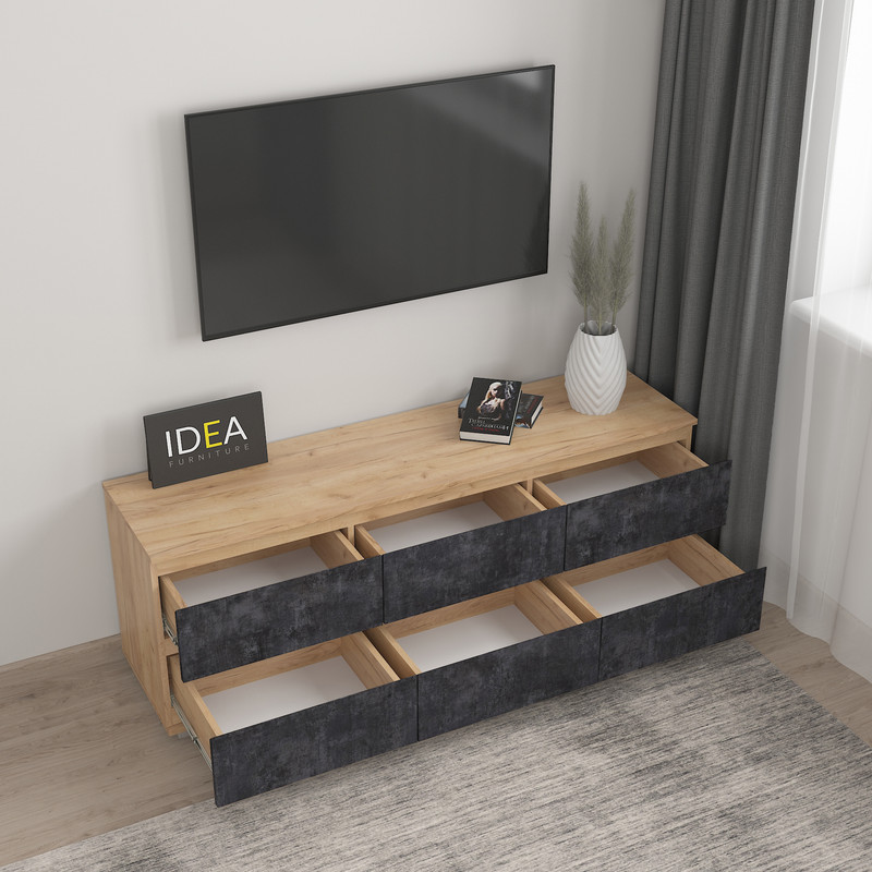 Тумба ТВ без ручок Б-6.1