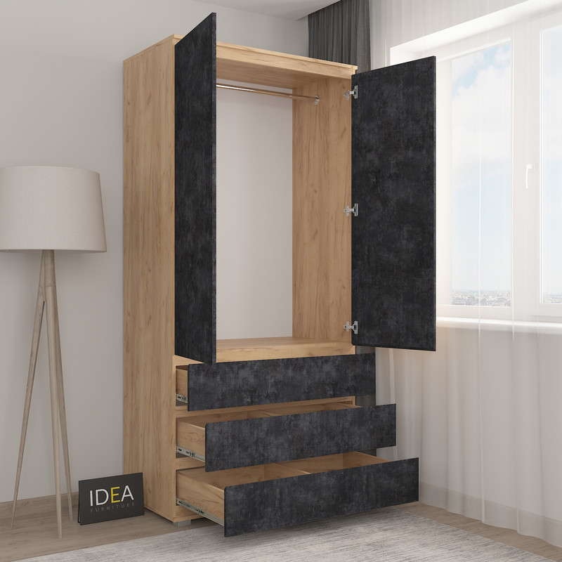 Шафа зі штангою без ручок Б-2.1