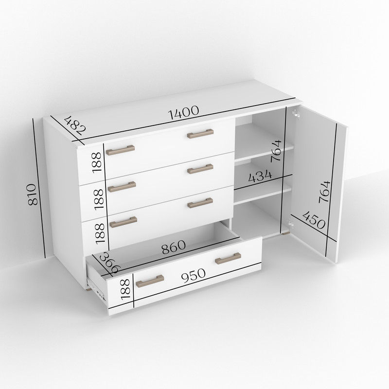 Комод ТКБ-365.8