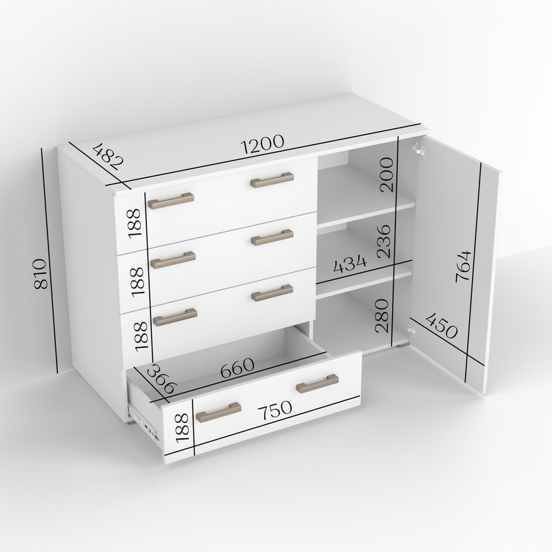 Комод ТКБ-365.4
