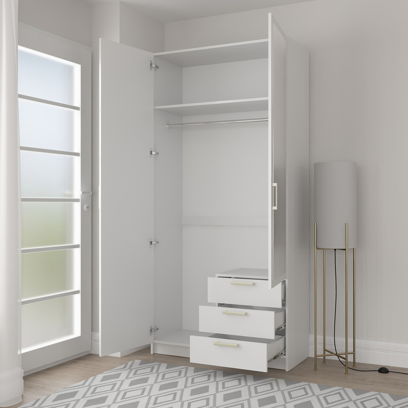 Шафа розпашна із дзеркалом Д-117