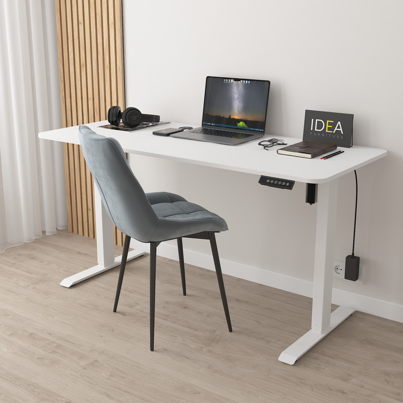 Стіл з електрорегулюванням висоти Е-2, 140×60 см