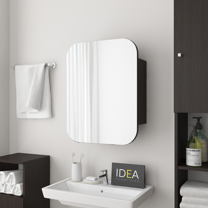 Прямокутне дзеркало з шафкою М-29, 65х50